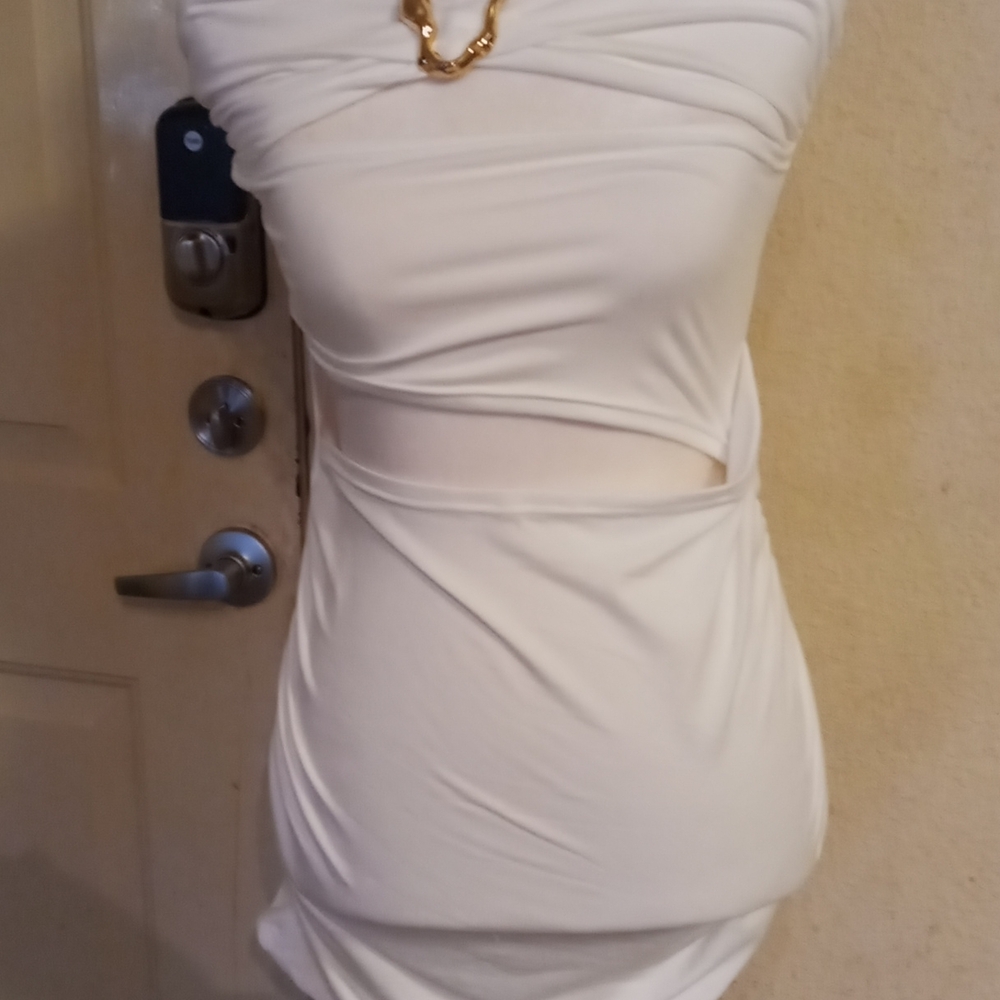 Elegant Cream Dress
